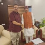 केंद्रीय कृषि मंत्री गणेश जोशी ने खरीफ सत्र को लेकर केंद्रीय मंत्री से की अहम चर्चा