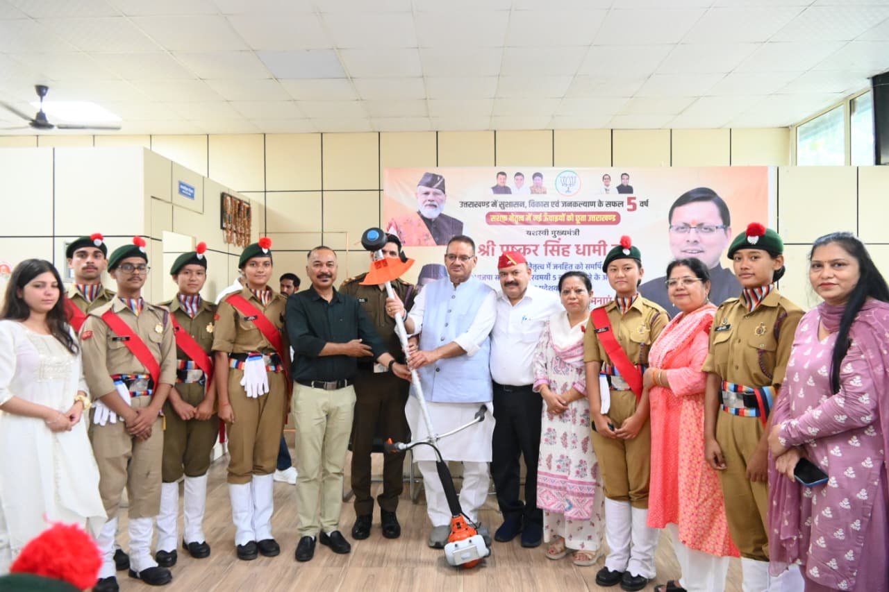 सैनिक कल्याण मंत्री गणेश जोशी ने एनसीसी कैडेटों के बेहतर भविष्य के लिए किए महत्वपूर्ण प्रयास